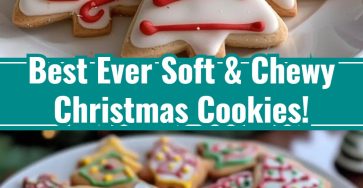 Best Ever Soft & Chewy Christmas Cookies!