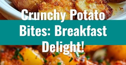 Crispy Baked Potato Bites for Breakfast