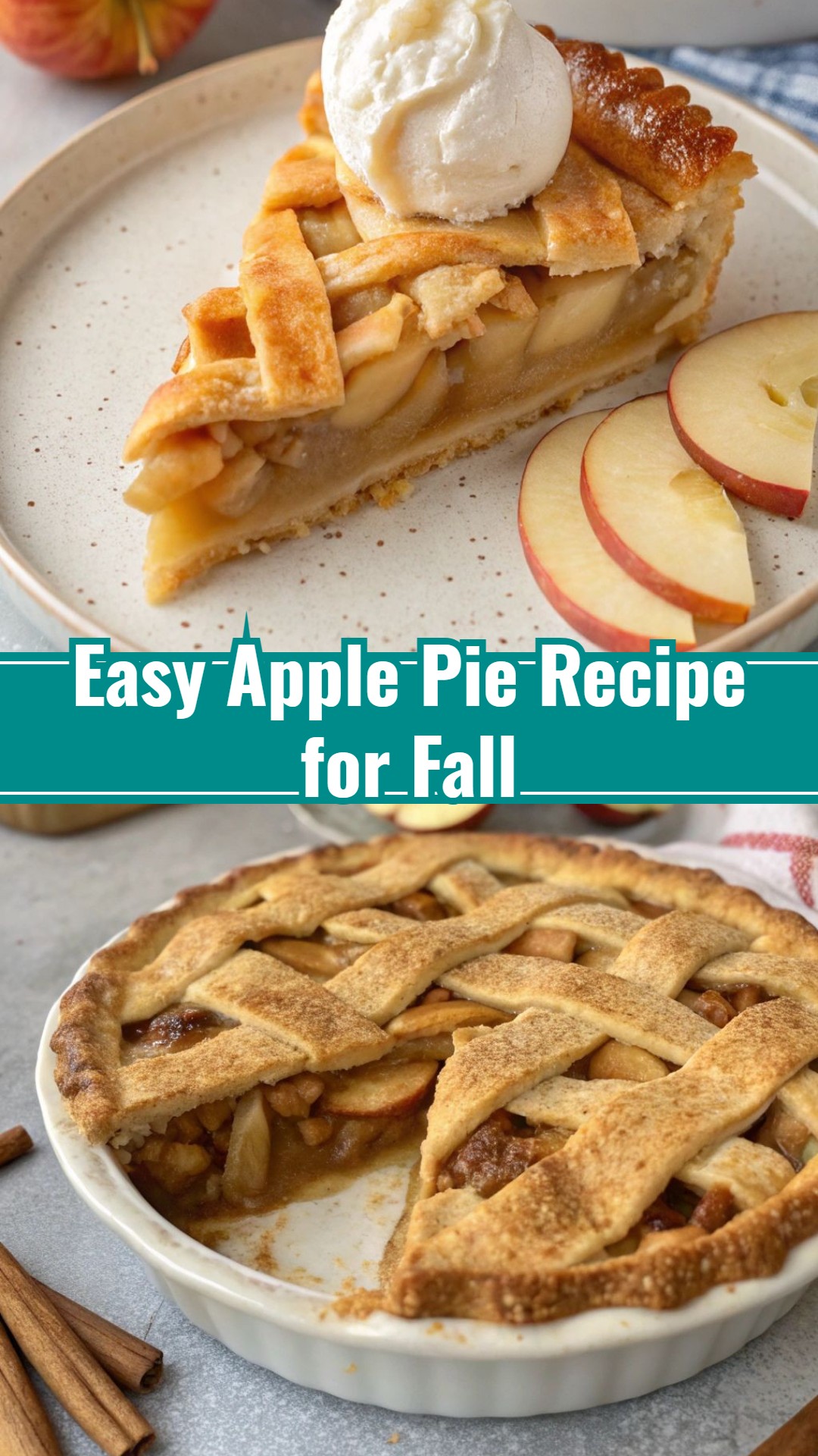 Best Fall Sweet Apple Pie Three Kinds Apples – Gerlindekaschel