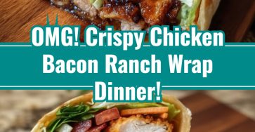 Fast Family Crispy Chicken Bacon Ranch Wraps