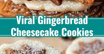 Fun Family Gingerbread Cheesecake Christmas Cookies