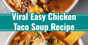 Our Ultimate Easy 6-Can Chicken Taco Soup for Family Weeknights