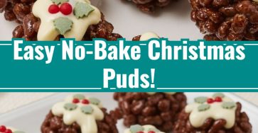 Rice Krispie Christmas Puds