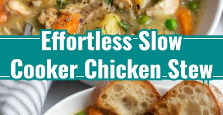 Slow Cooker Chicken Stew Recipe