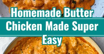 Easy Butter Chicken: Quick Family Dinner with Rice & Veggies