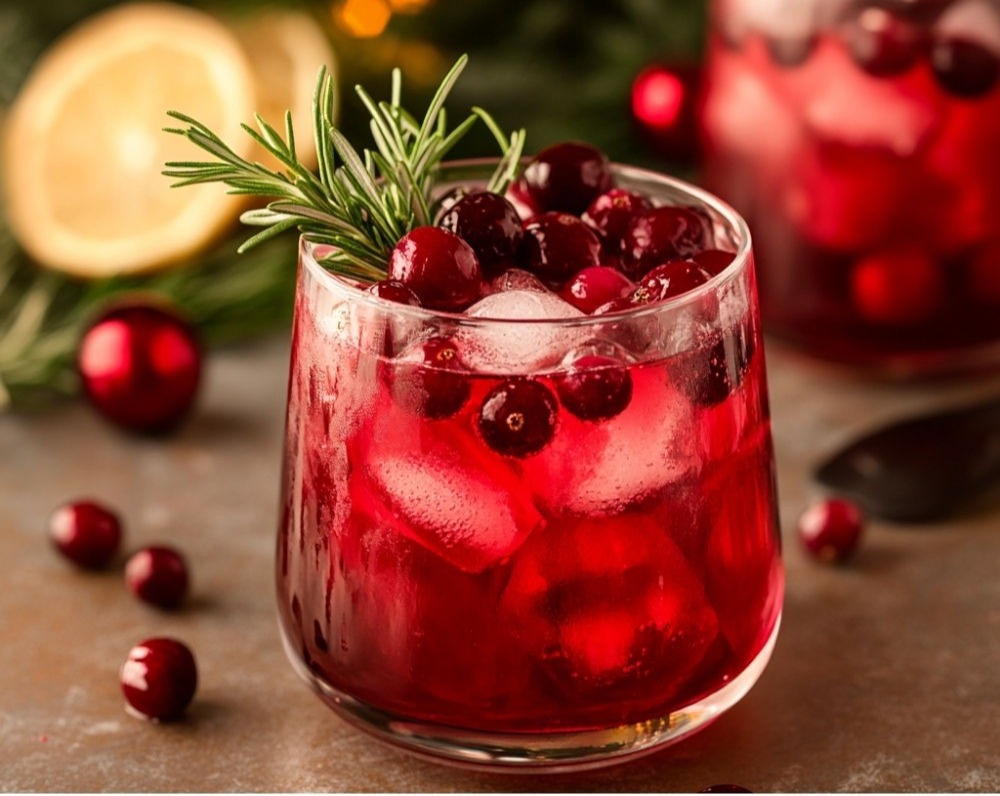 Easy Holiday Ornament Cocktail for Family Christmas Parties overview