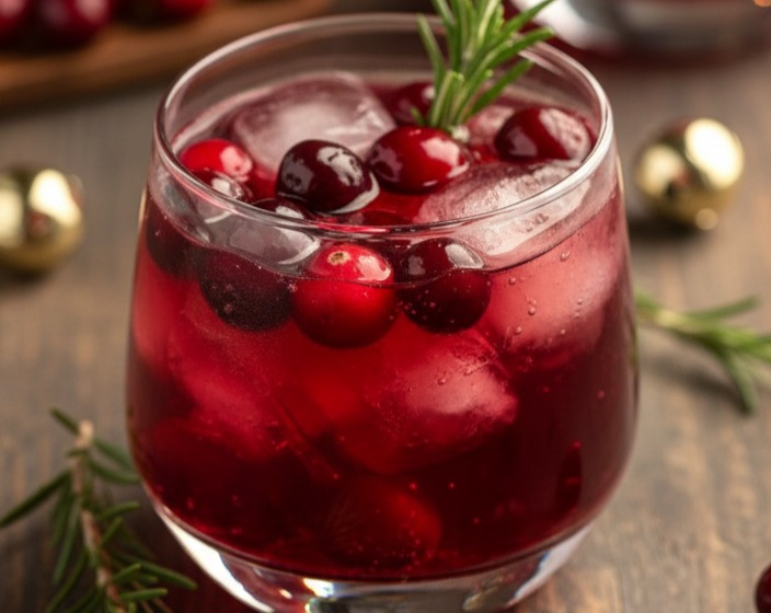 Easy Holiday Ornament Cocktail for Family Christmas Parties serving