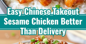Easy Sesame Chicken Recipe Healthy Chinese Takeout Sesame Chicken