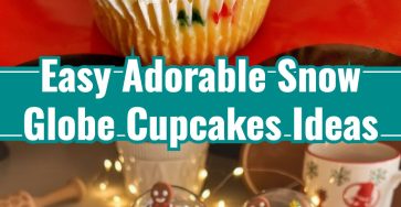 Family Fun Christmas Snow Globe Cupcakes Edible Glass Magic