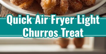 Homemade Air Fryer Churros Quick Family Movie Snack Recipe