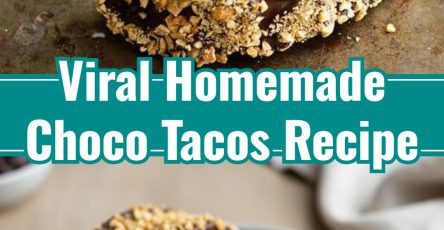 Master Chef Easy Homemade Choco Tacos Sweet Baking Family Snacks
