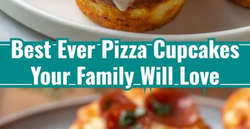 PIZZA CUPCAKES Fun Easy Things To Cook Baking For School