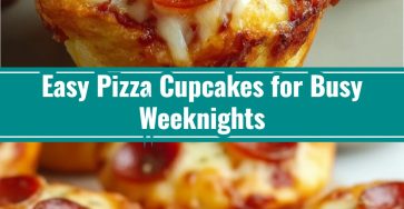 Yummy Pizza Cupcakes: Easy Baking for School & Family Fun