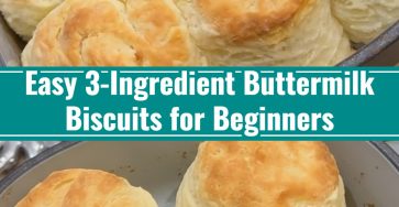 Best 3-Ingredient Buttermilk Biscuits Easy Homemade Biscuits Recipe