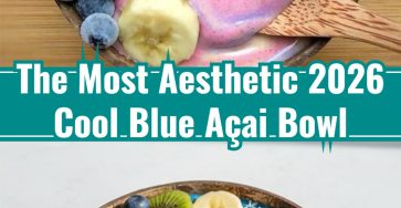 Cool Blue Açai Bowl: High Protein Aesthetic Breakfast for a Healthy Start