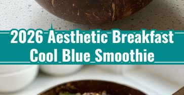 Cool Blue Smoothie Bowl: A Viral Aesthetic High-Protein Family Breakfast