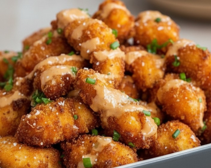 Crispy Bang Bang Chicken: Easy Family Fun Dinner and Party Appetizer serving