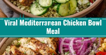 Savory Mediterranean Chicken Bowl: Healthy Family Dinner Idea