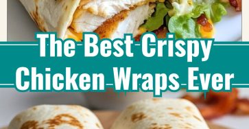 Easy Family Crispy Chicken Wraps: Quick Healthy Dinner