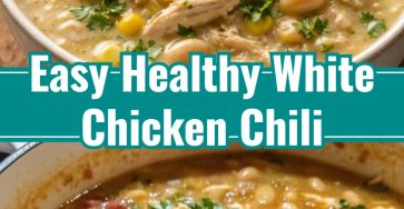 Family Flavor Healthy White Chicken Chili Dinner Recipe