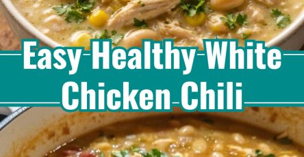 Family Flavor Healthy White Chicken Chili Dinner Recipe