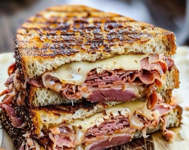 Family Flavor Reuben Sandwich Homemade Russian Dressing Easy overview