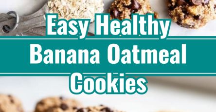 Healthy Banana Oatmeal Cookies Healthy Snacks To Make At Home