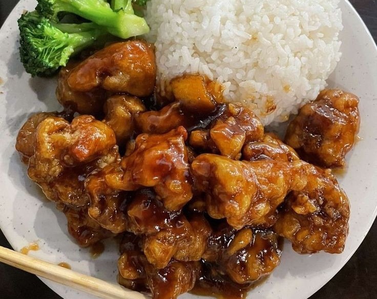 Tasty Recipes Videos For Dinner Chinese Takeout Sesame Chicken serving